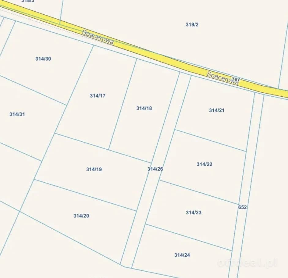 plot for sale in Stradomia Wierzchnia | 976 m²