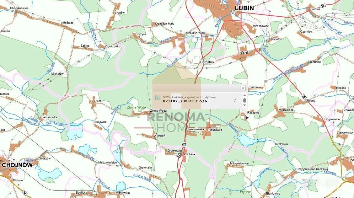 terrain à vendre à Raszowa | 1 000 m²