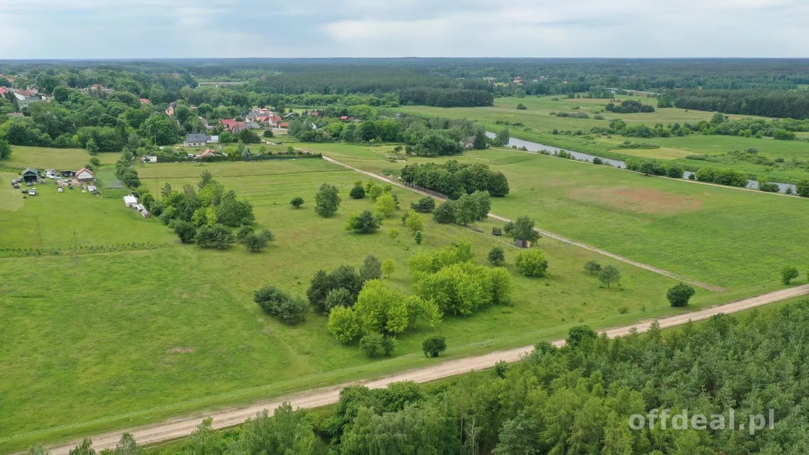 Działki z widokiem na Narew Nowogrodzie