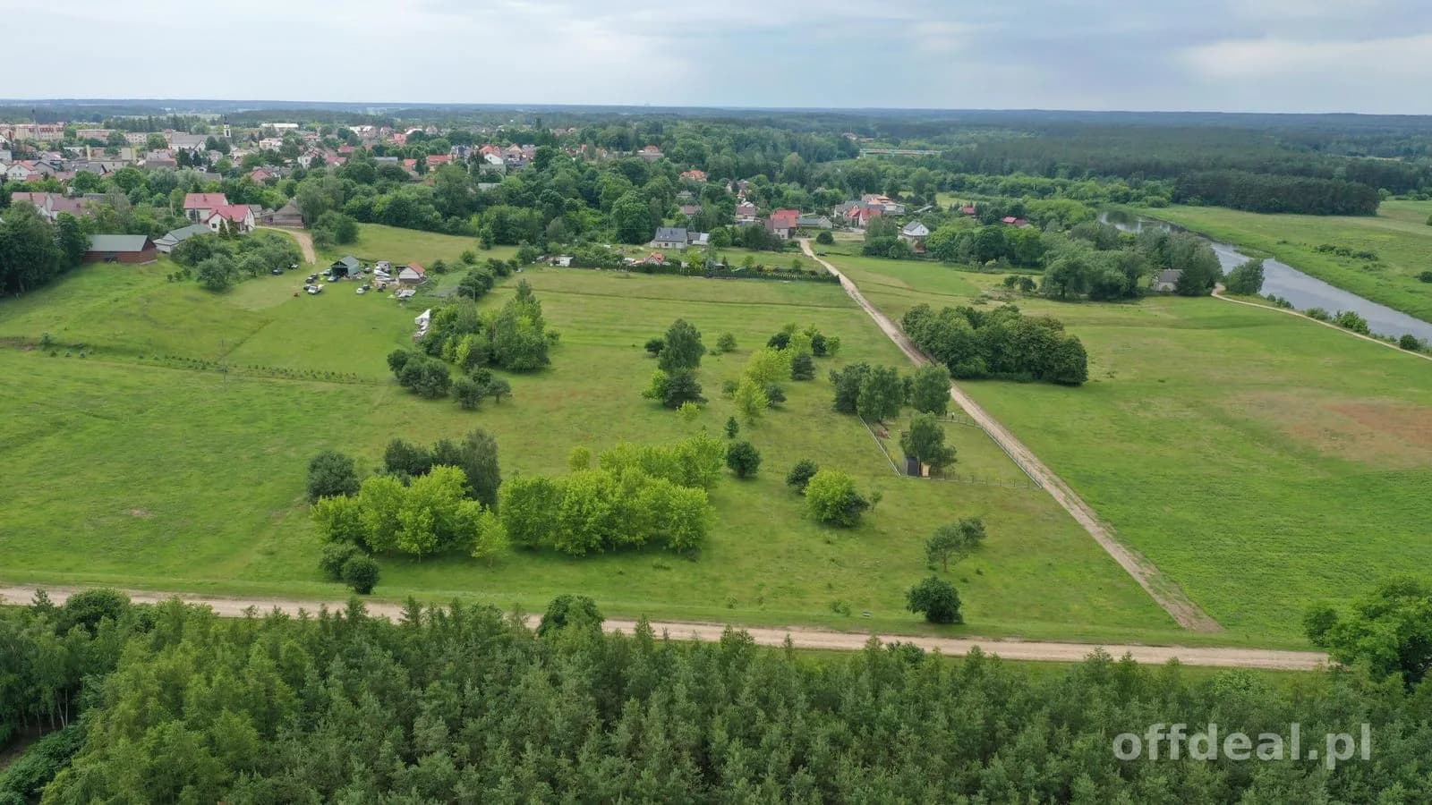 Działki z widokiem na Narew Nowogrodzie