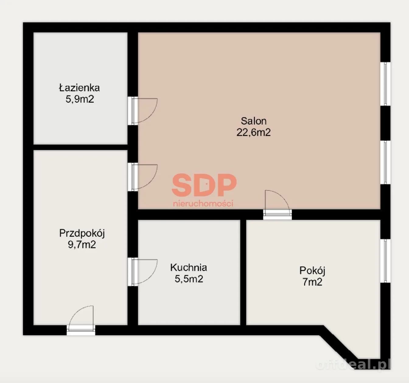 Przytulne, 2-pokojowe mieszkanie w kamienicy