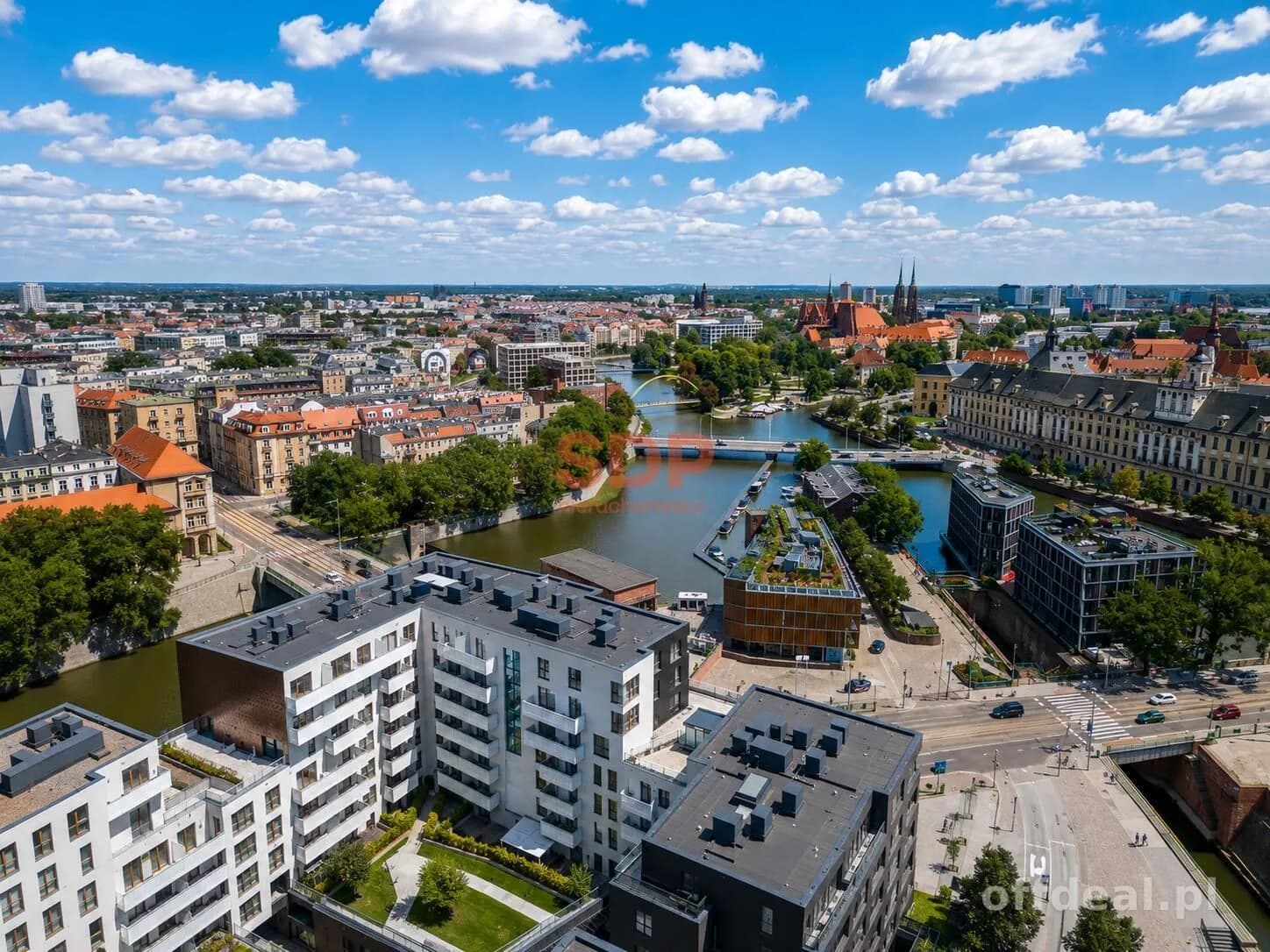Apartament Premium | Taras 90 m² | Widok na Odrę | Bulwary Książęce