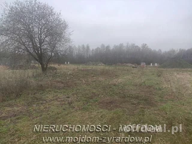 Duża działka budowlana ze stawem.