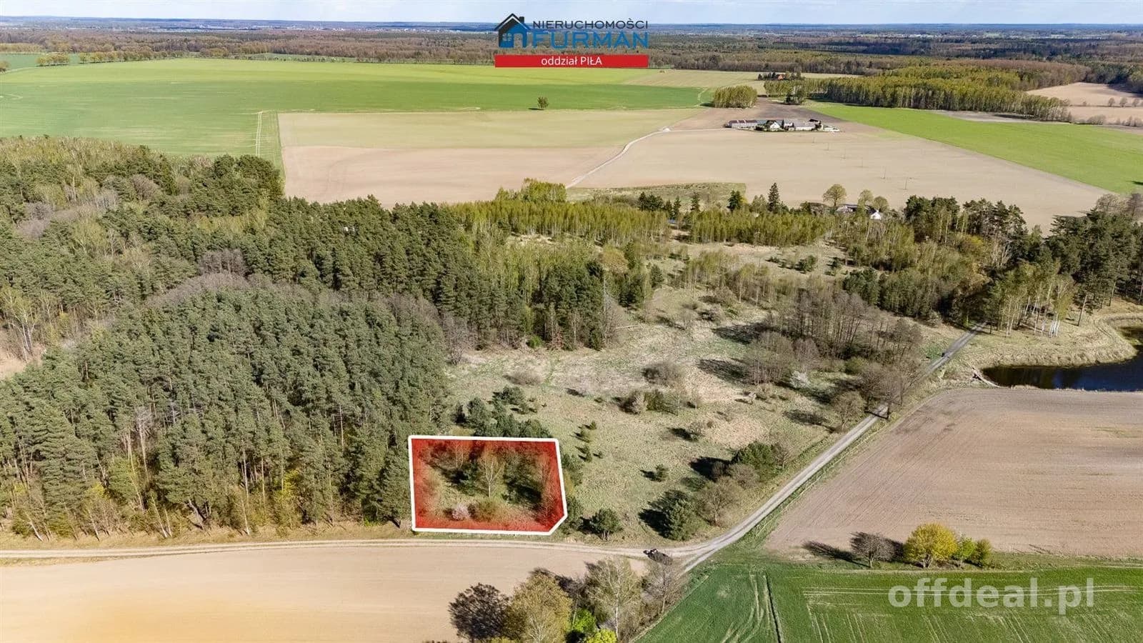 Działka na sprzedaż, Łąkie