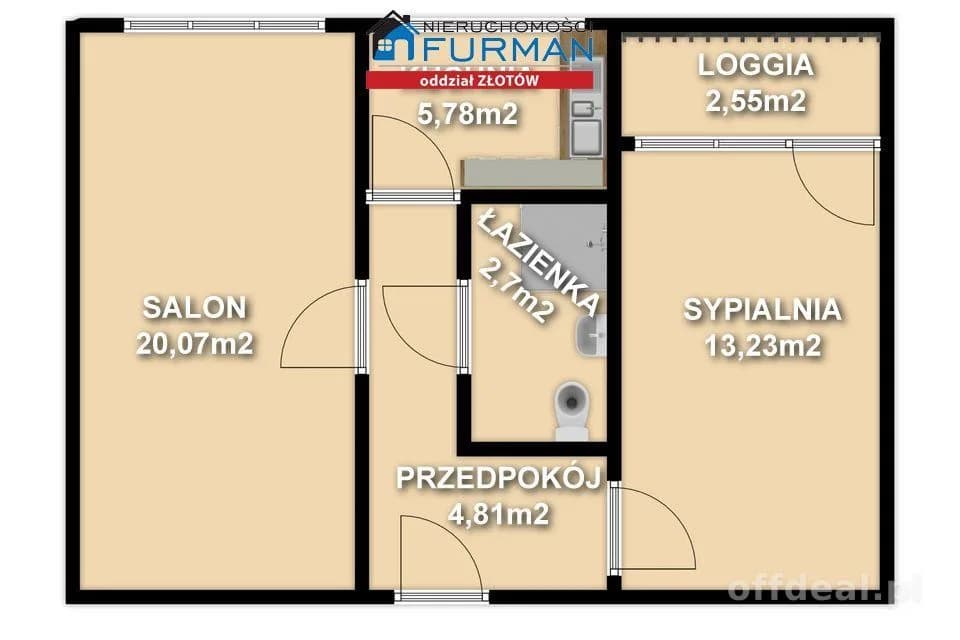 Mieszkanie na sprzedaż, Złotów