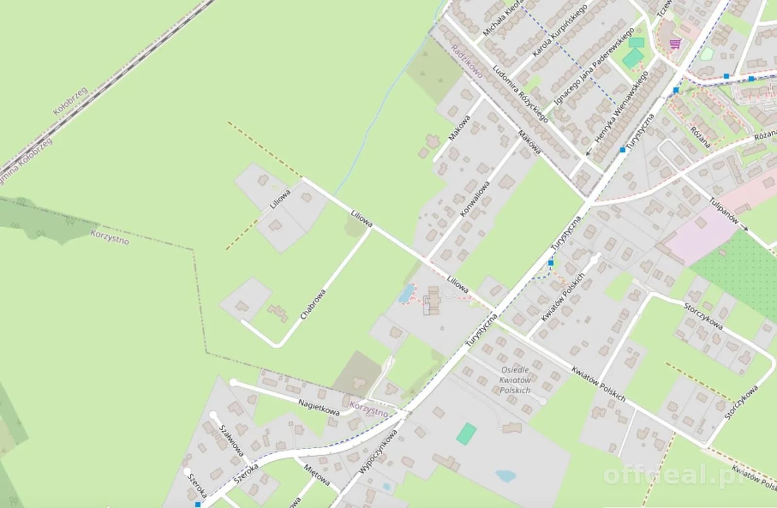 ділянка на продаж у Zieleniewo | 3 594 m²