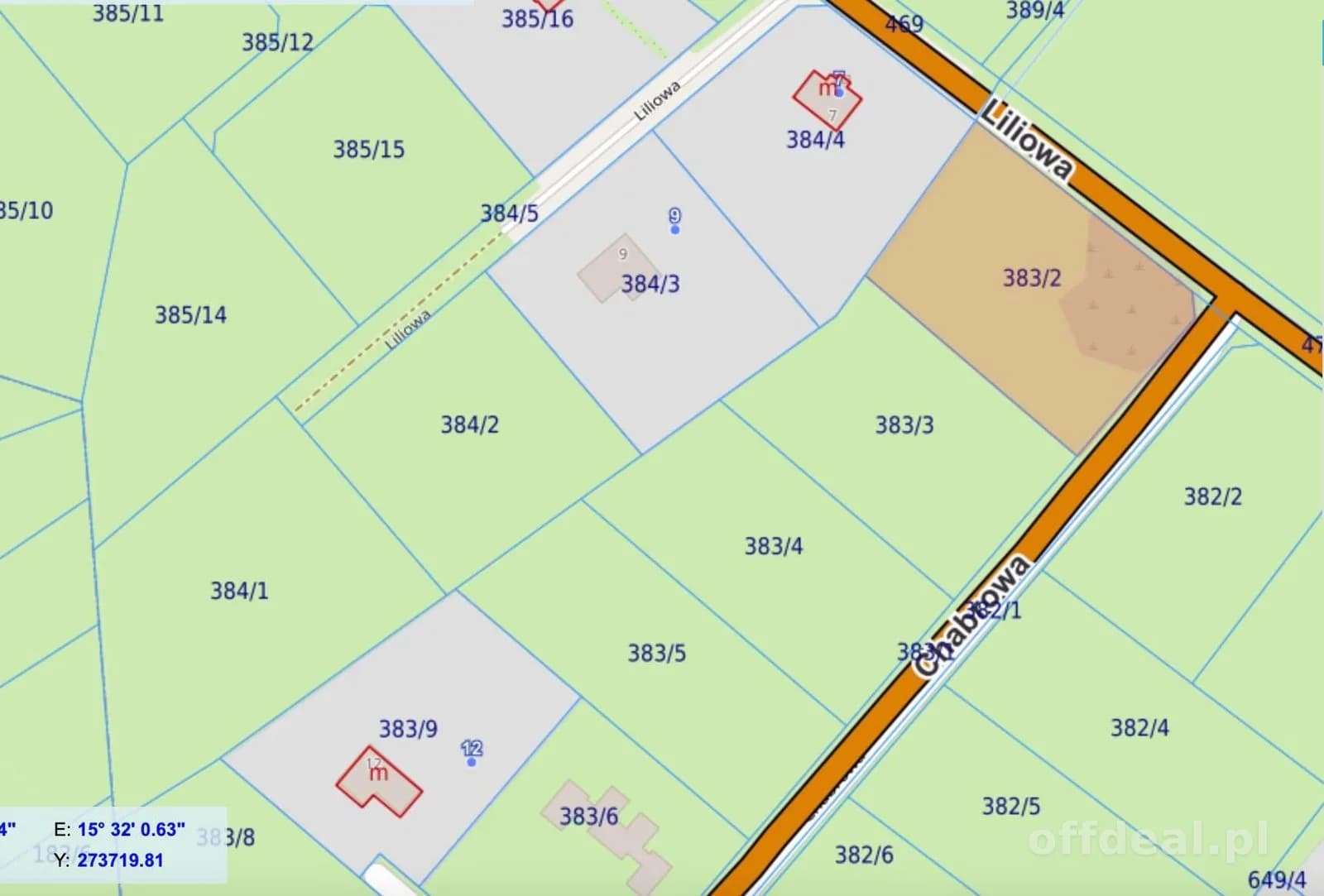 ділянка на продаж у Zieleniewo | 3 594 m²