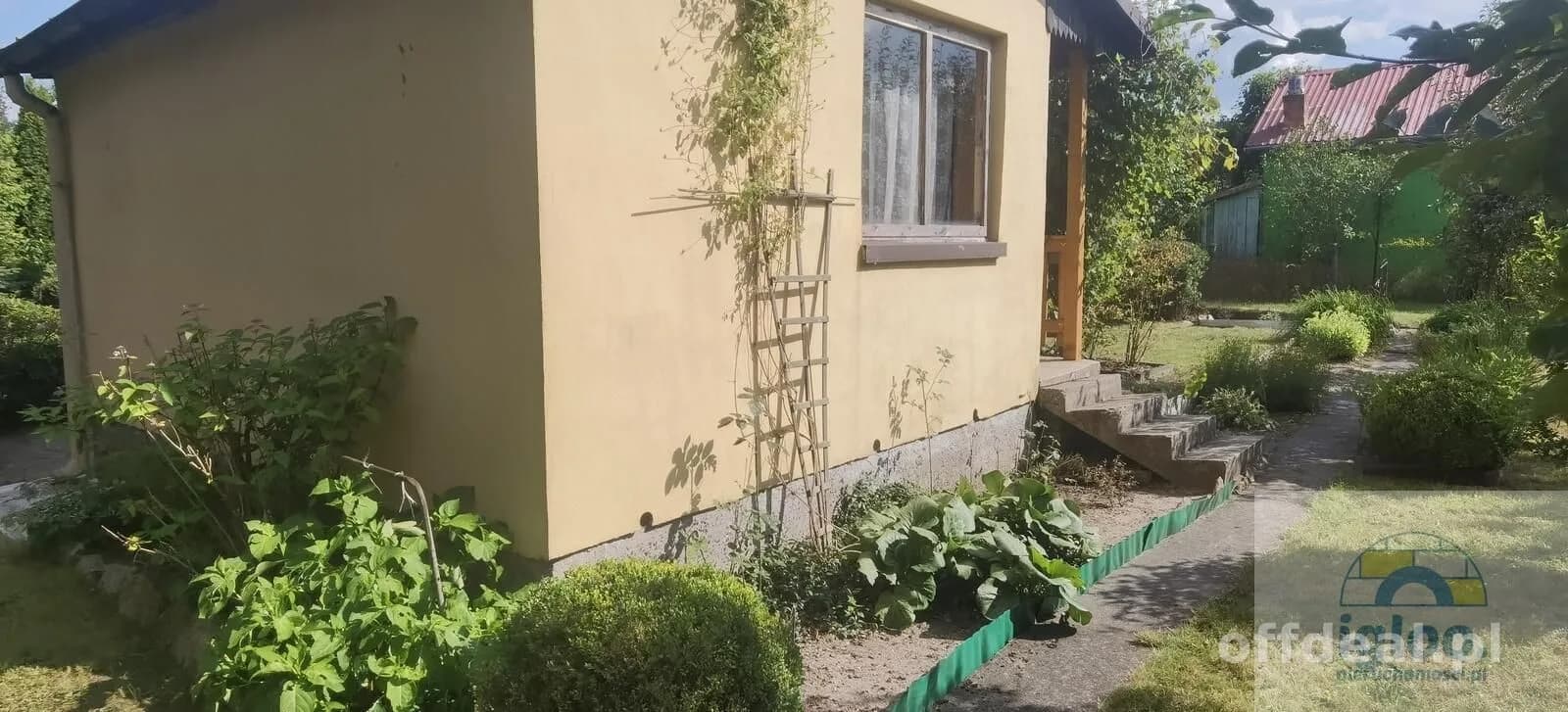 Działka z domkiem ROD Społem, woda i prąd