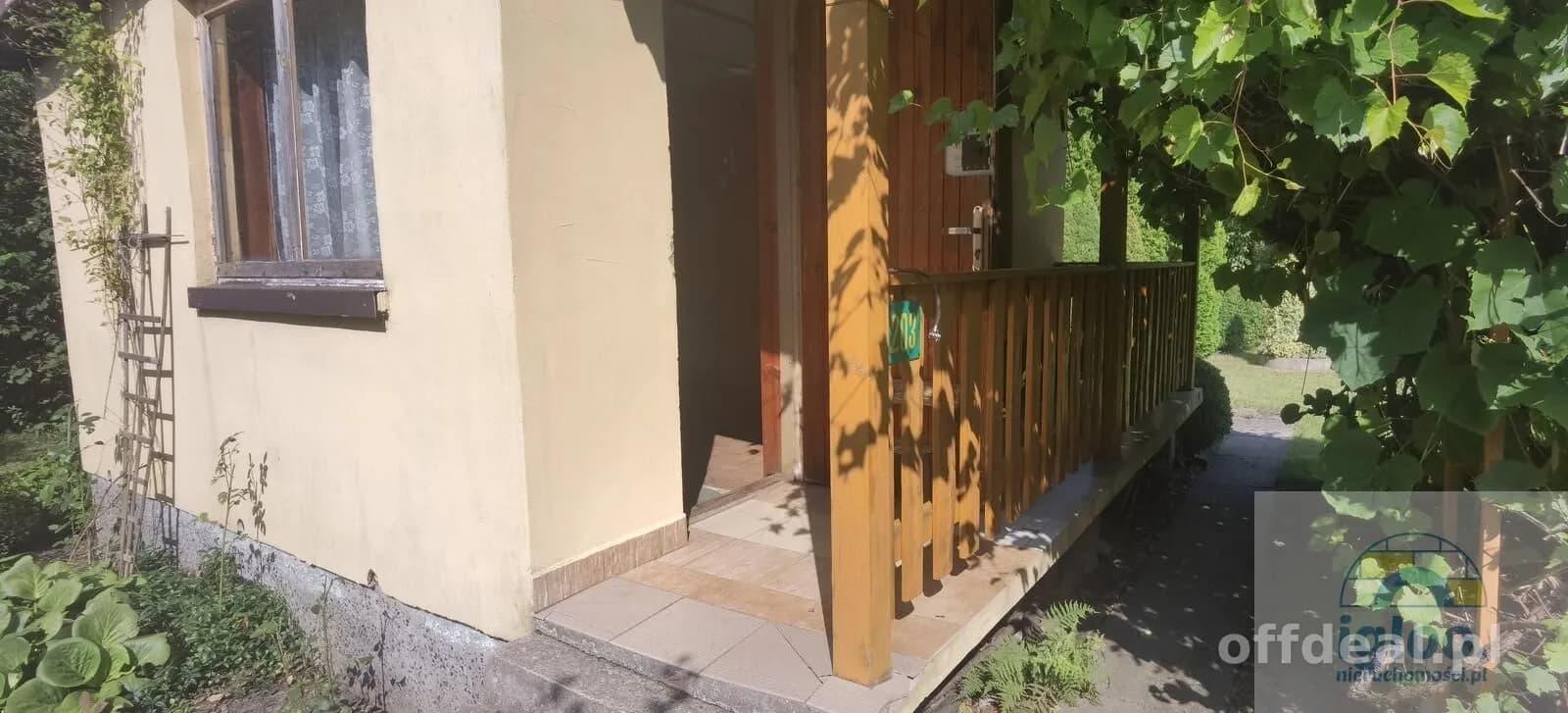 Działka z domkiem ROD Społem, woda i prąd