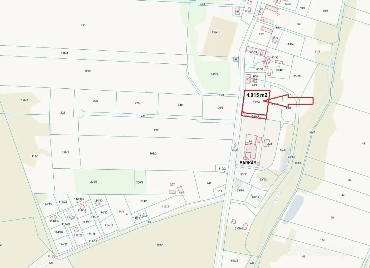 plot for sale in Obroty | 4,015 m²