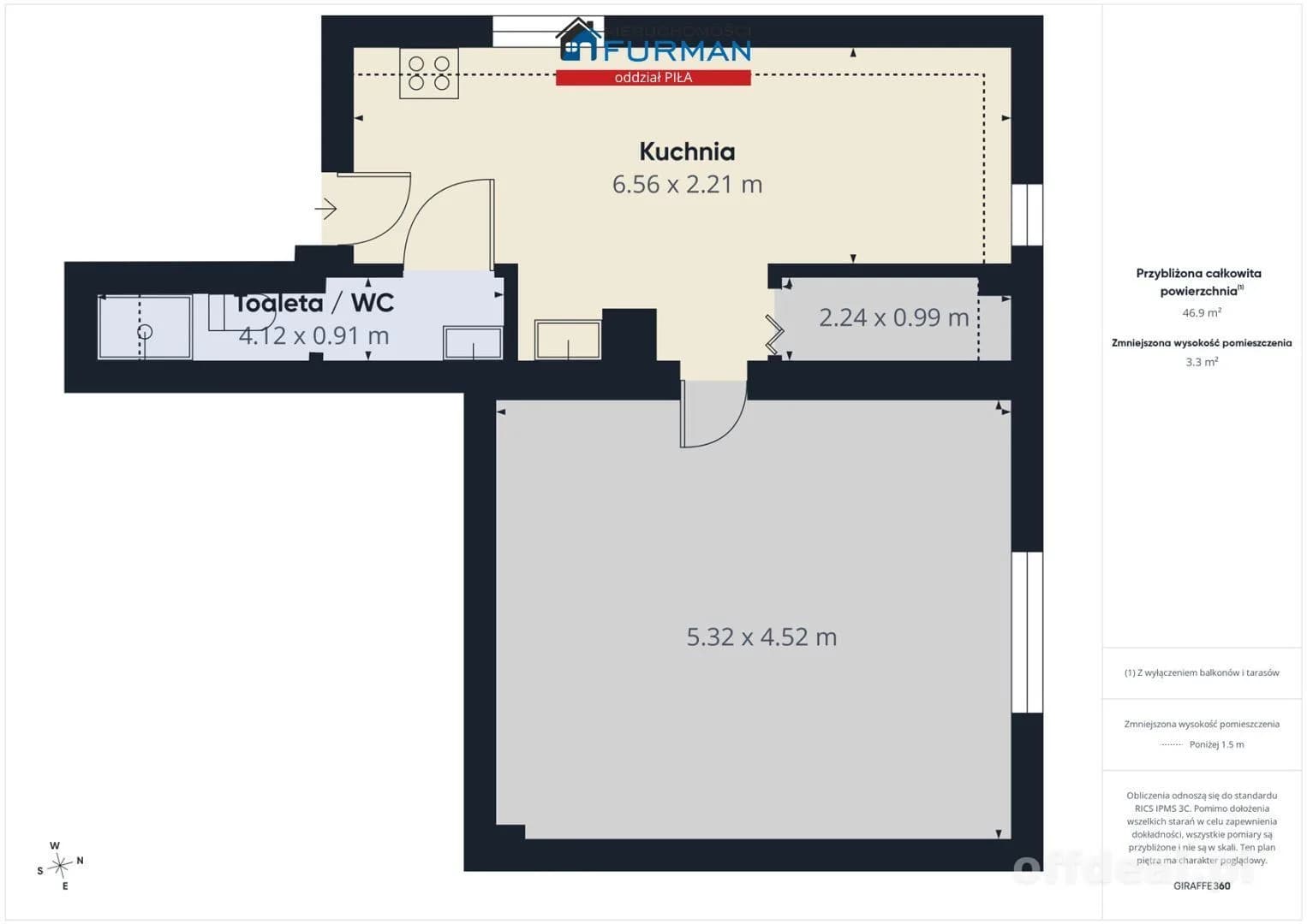 Фото 20: Квартира, 2 кімнати, 41 m², Złotów