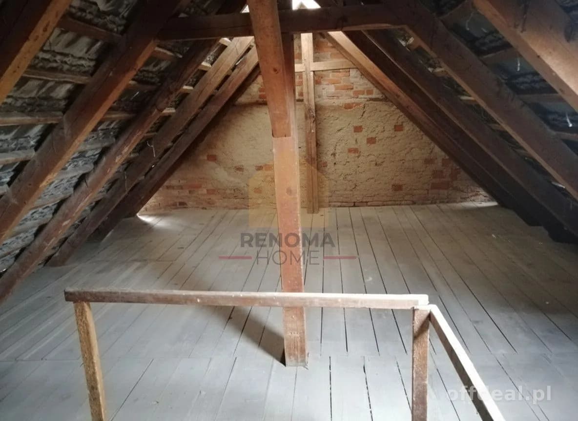 100m2 | | strych | duża działka
