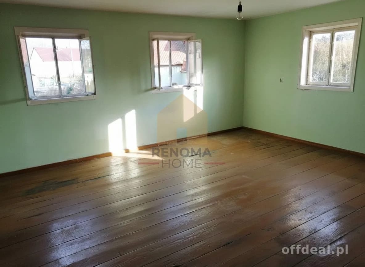 100m2 | | strych | duża działka