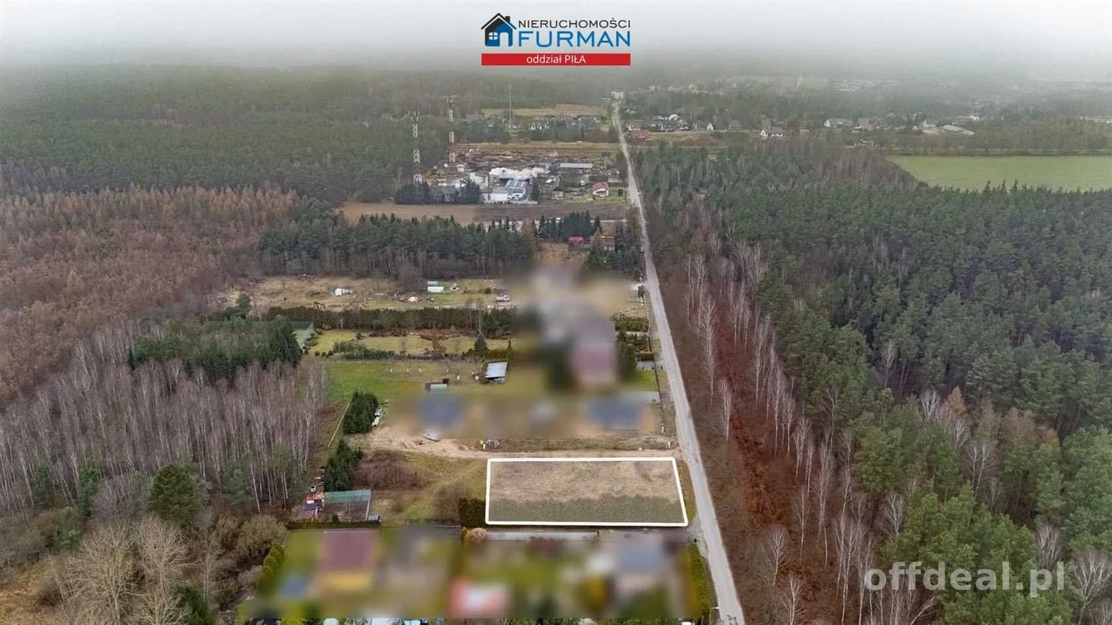 Działka 1151m, zab. jednorodzinna- przy lesie