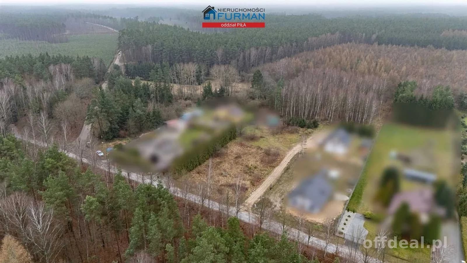 Działka 1151m, zab. jednorodzinna- przy lesie