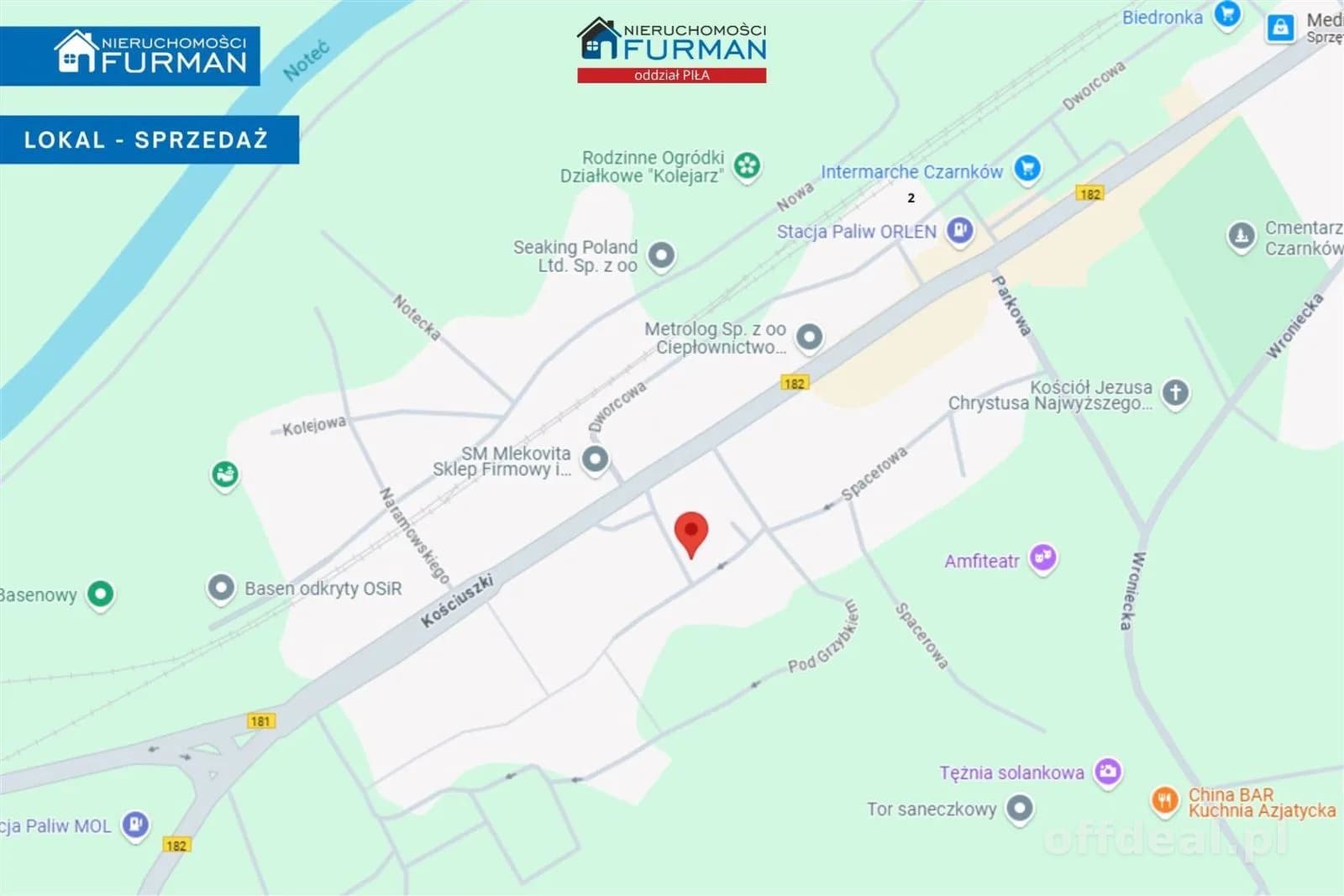 Lokal usługowy na sprzedaż - Centrum Trzcianki