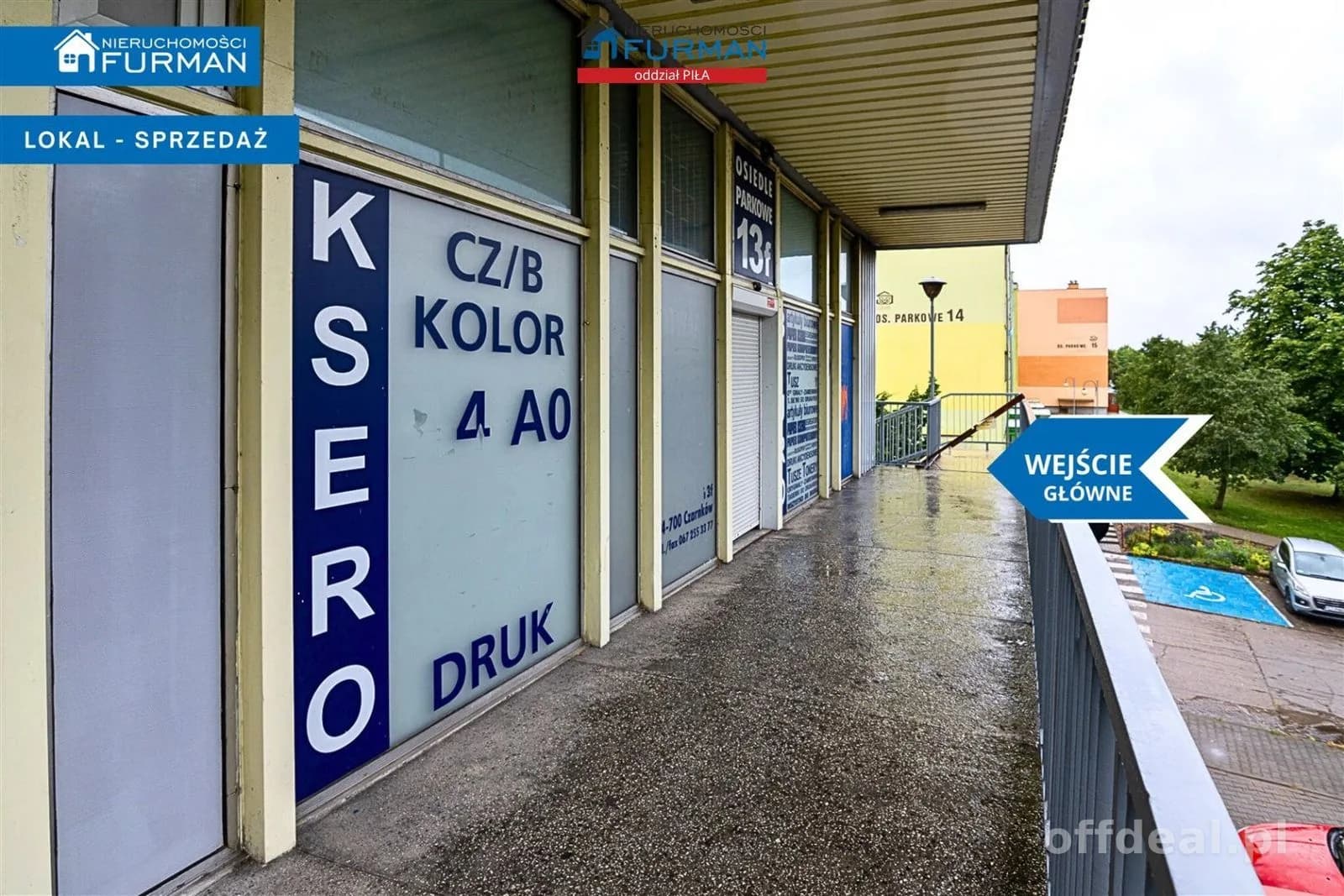 Lokal usługowy na sprzedaż - Centrum Trzcianki