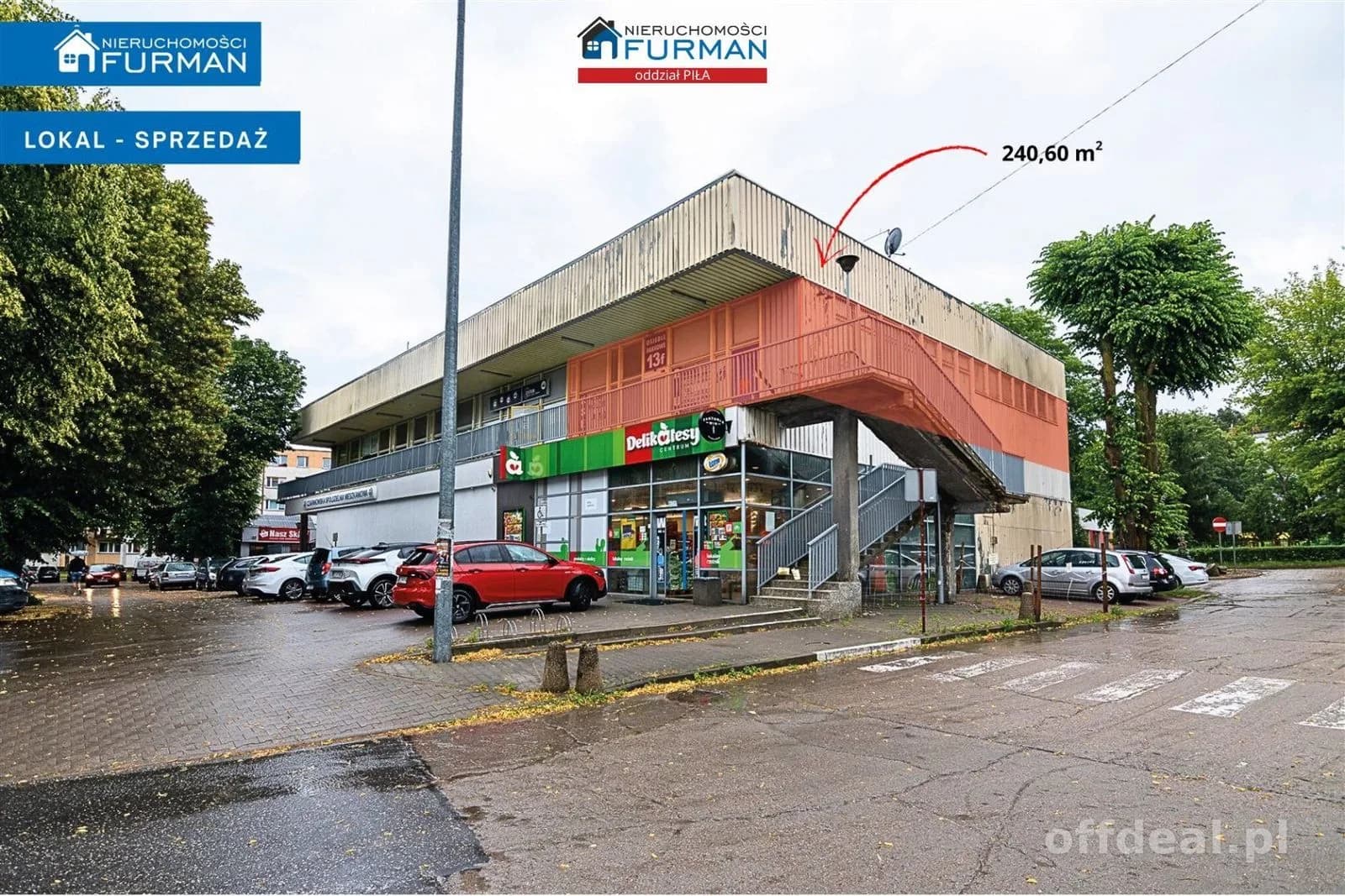 Lokal usługowy na sprzedaż - Centrum Trzcianki